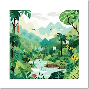 Amazon Rainforest Posters and Art